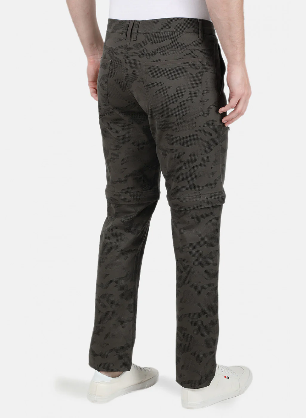 Mens Grey Slim Trouser - Image 3
