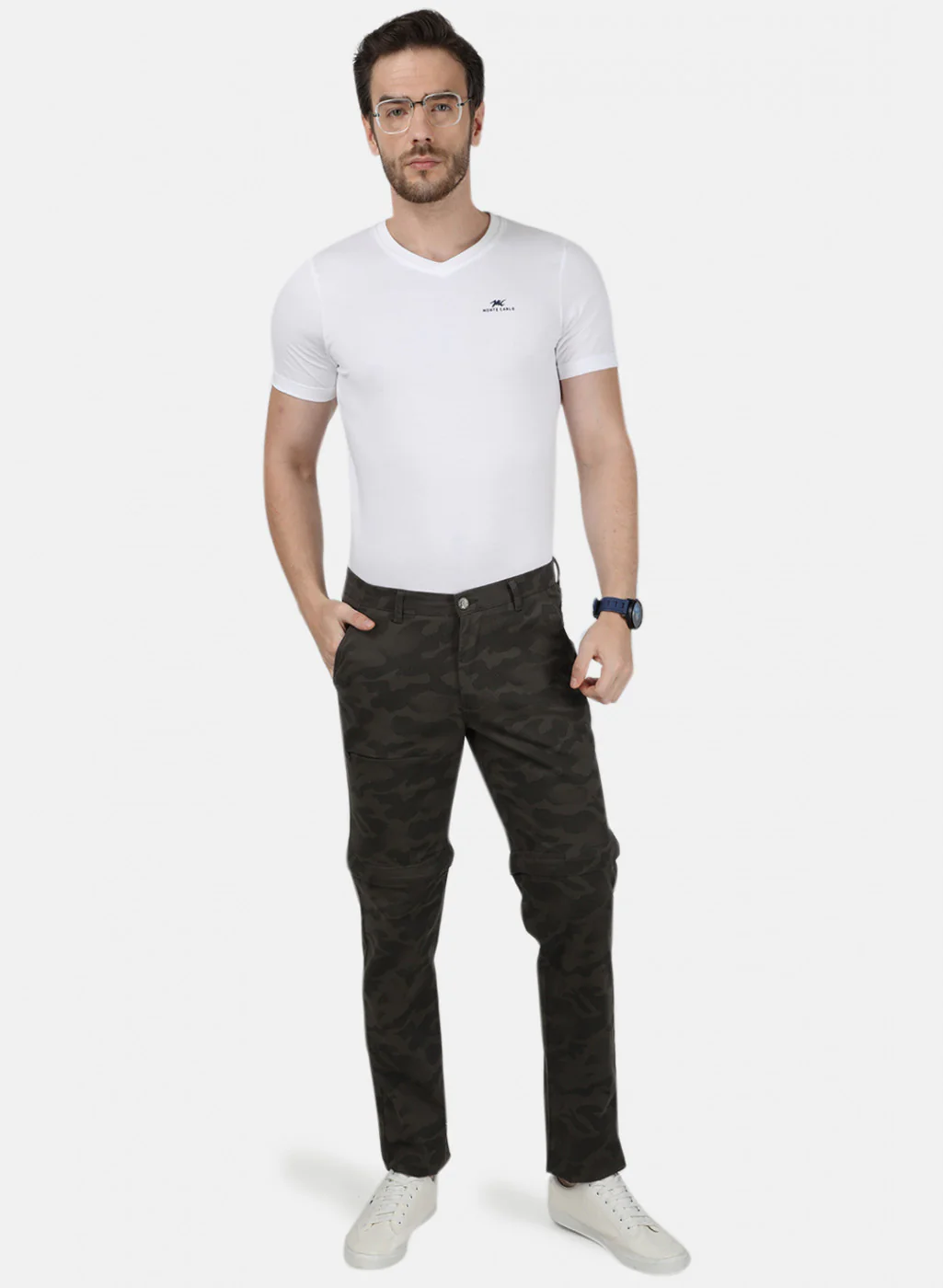 Mens Grey Slim Trouser - Image 4