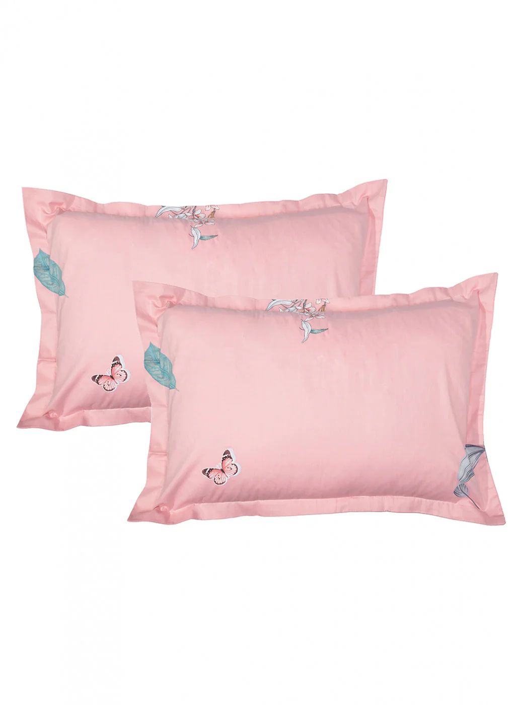 Multi Color 128/68 TC Bedsheet with 2 Pillow Covers - Image 2