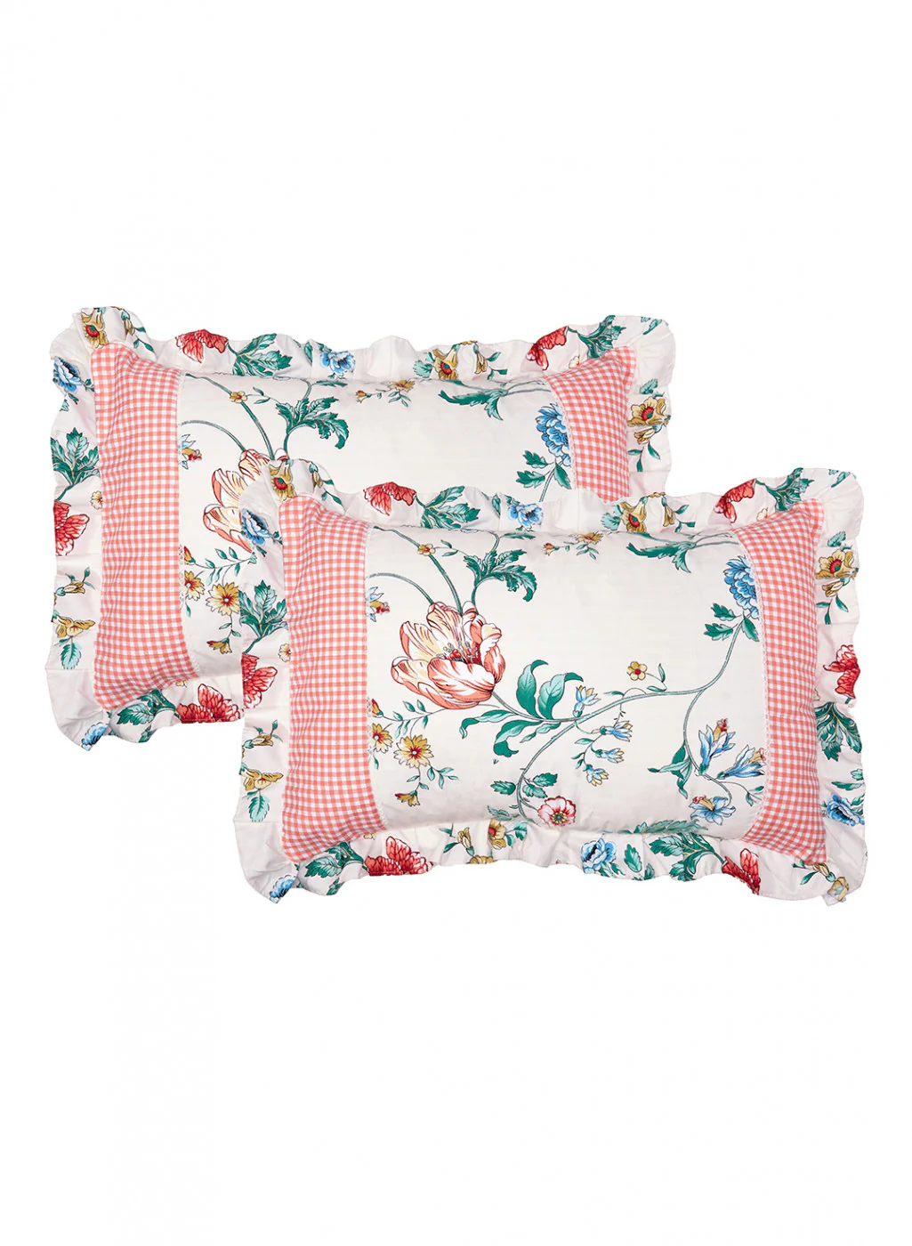 Multi Color 130 GSM Bedsheet with 2 Pillow Covers - Image 2