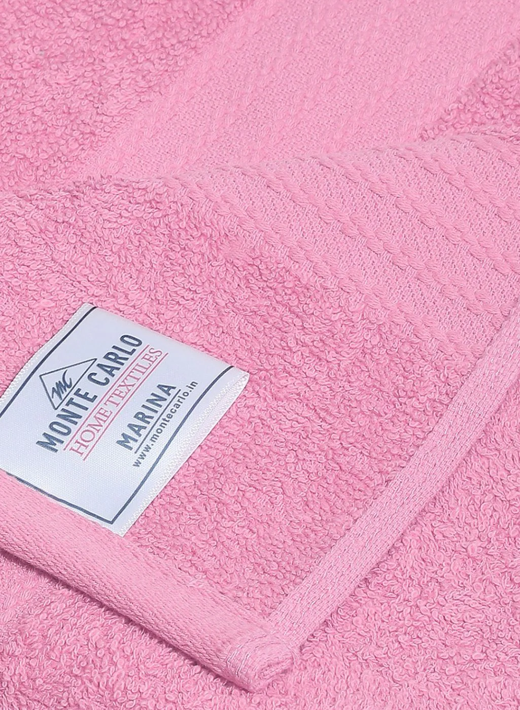 Pink Cotton 400 GSM Bath Towel - Image 4