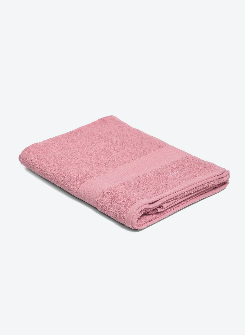 Pink Cotton 400 GSM Bath Towel - Image 2
