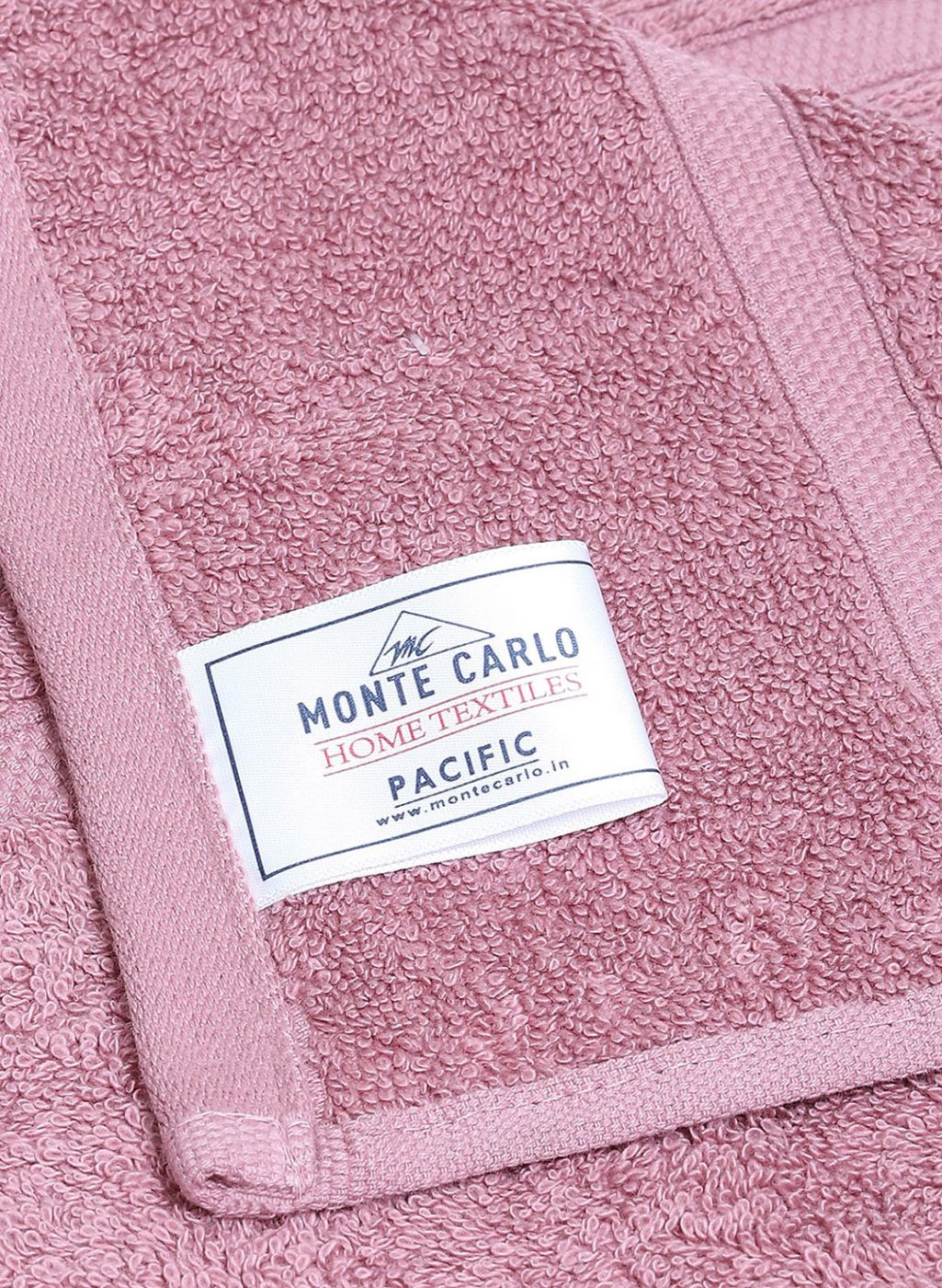 Pink Cotton 525 GSM Bath Towel - Image 4