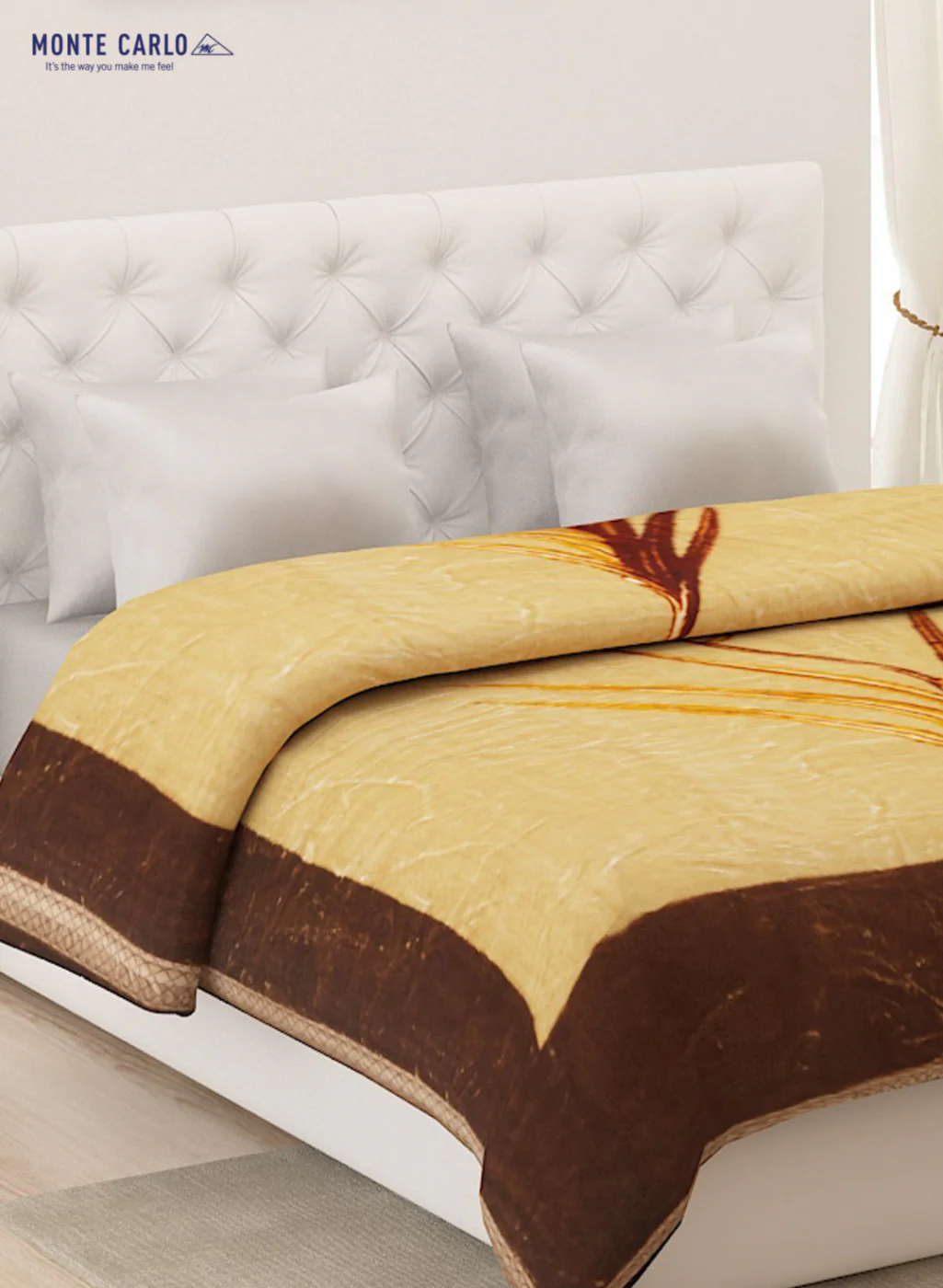 Printed Mink Double Blanket for Mild Winter -2 Ply - Image 2