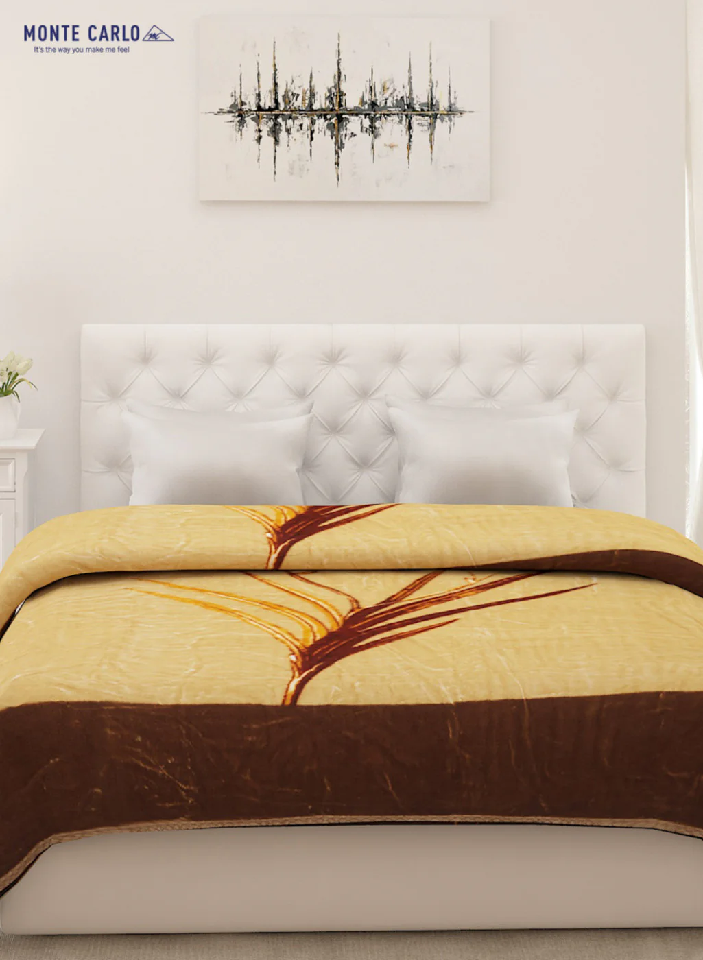Printed Mink Double Blanket for Mild Winter -2 Ply - Image 3