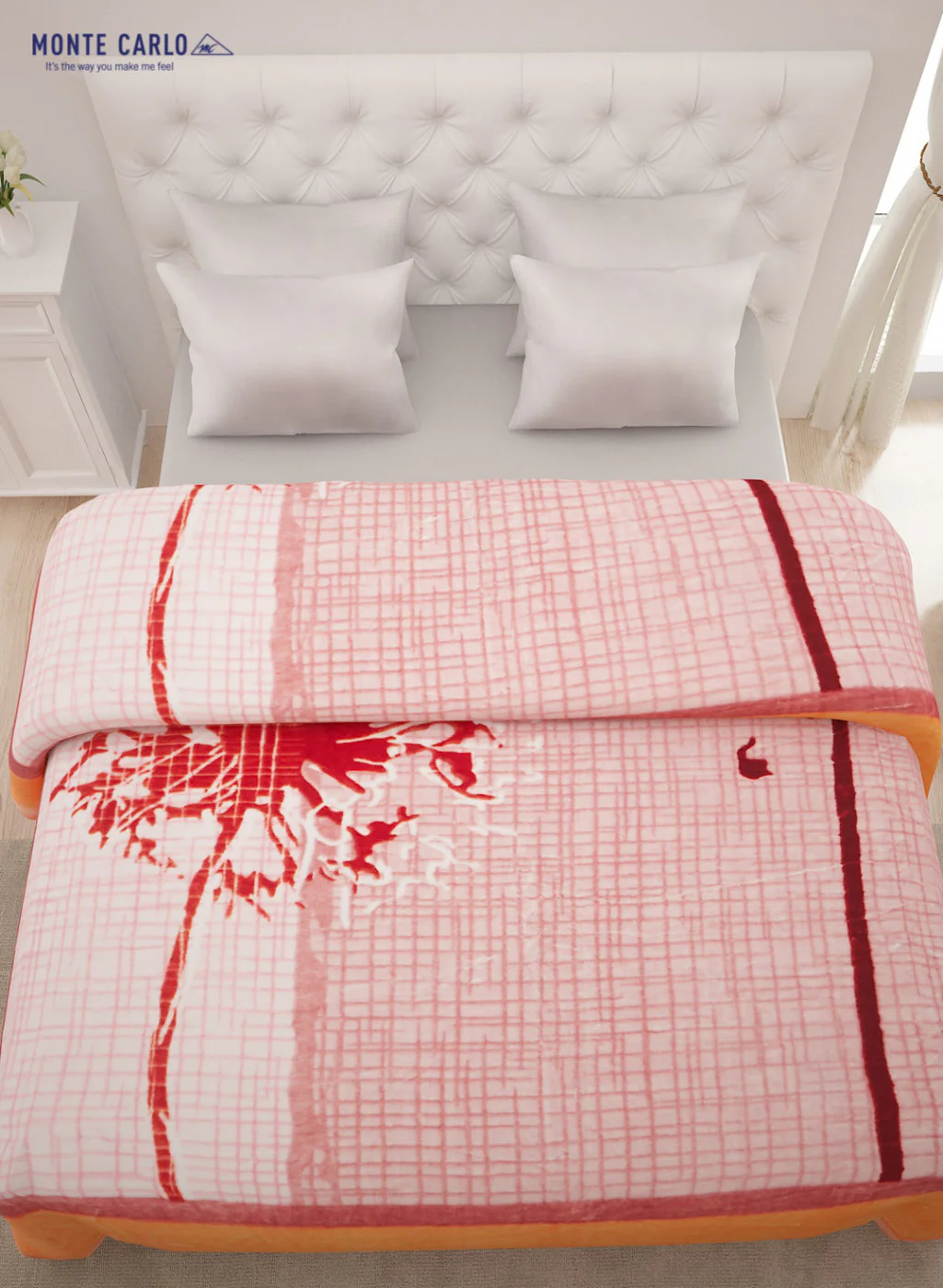 Printed Mink Double Blanket for Mild Winter -2 Ply - Image 4