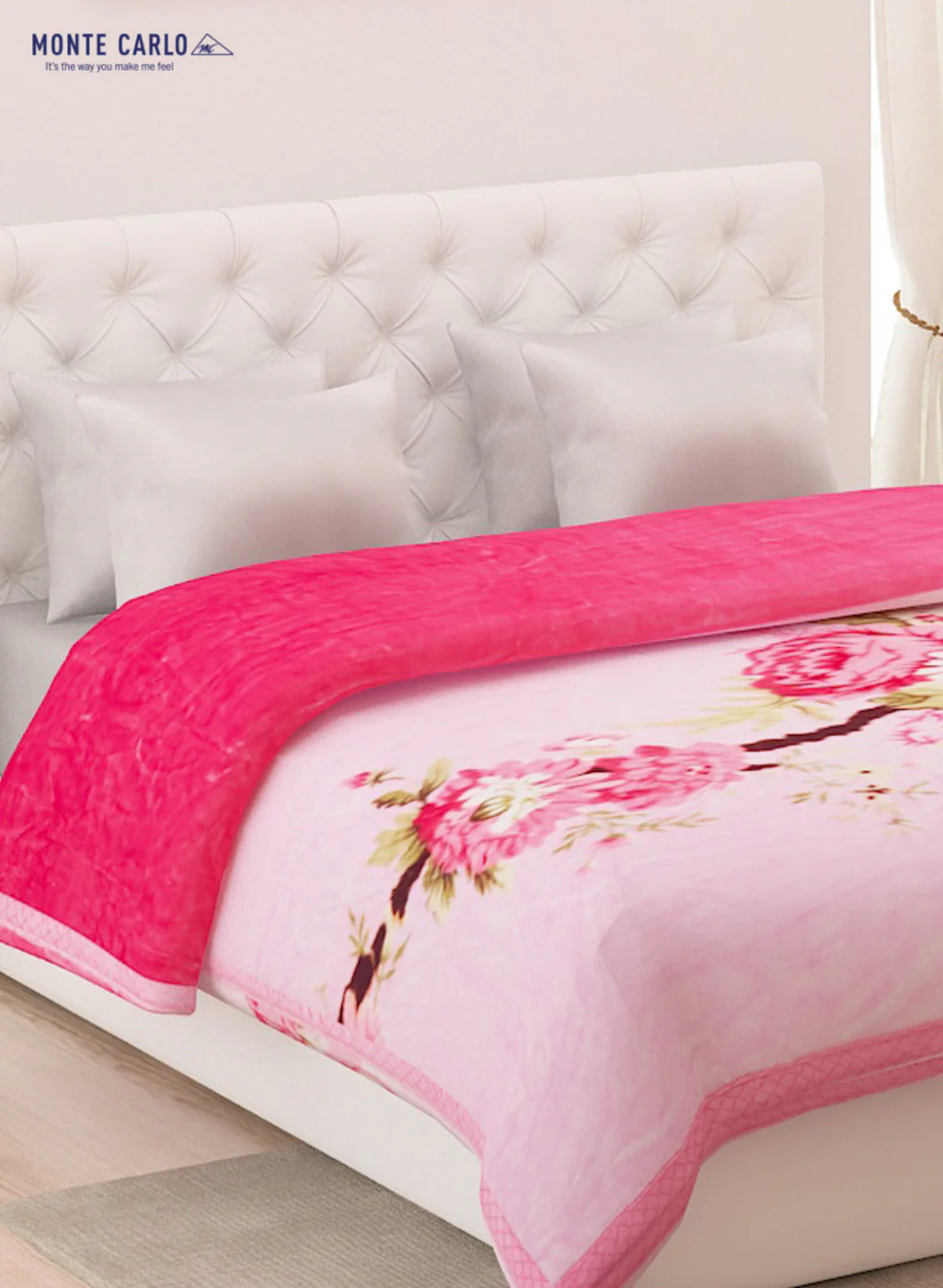 Printed Mink Double Blanket for Mild Winter -2 Ply - Image 2