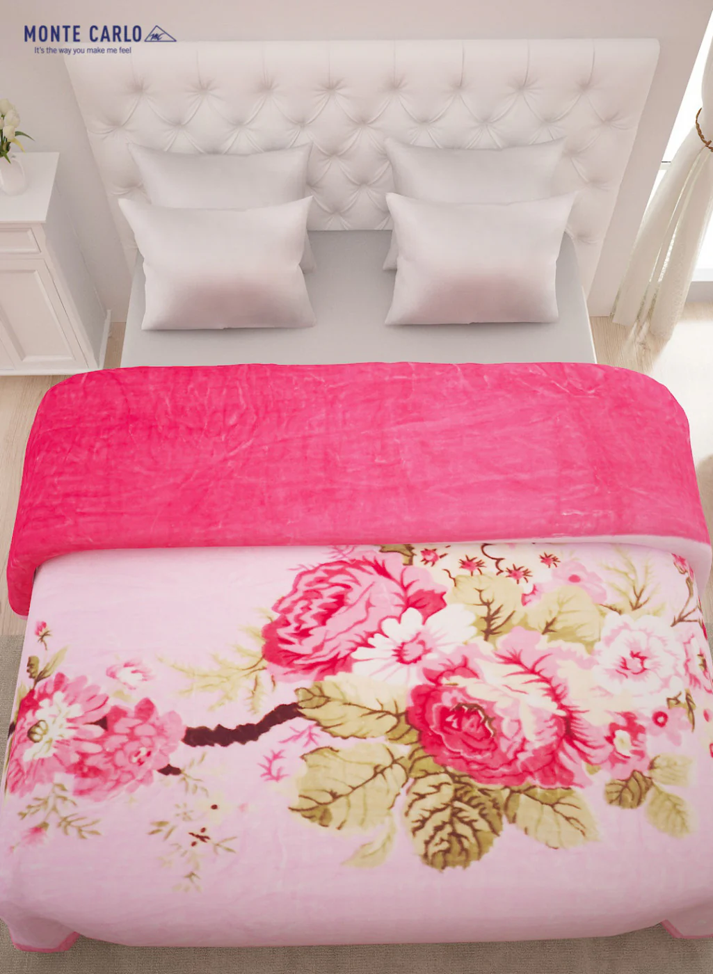 Printed Mink Double Blanket for Mild Winter -2 Ply - Image 4