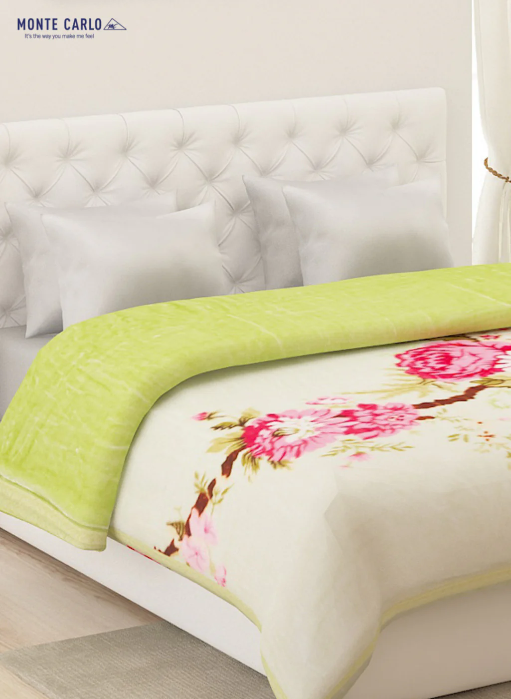 Printed Mink Double Blanket for Mild Winter -2 Ply - Image 2
