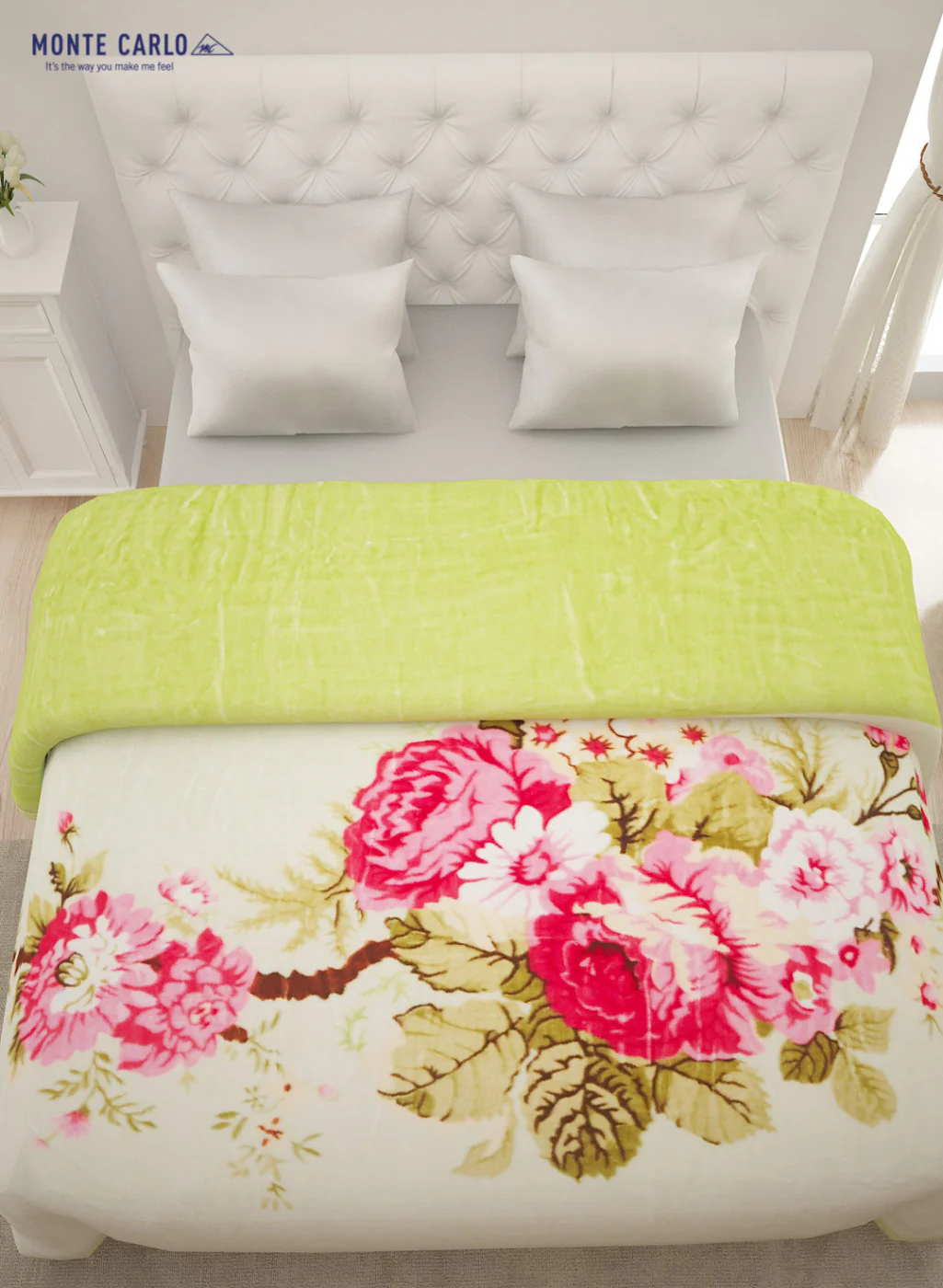 Printed Mink Double Blanket for Mild Winter -2 Ply - Image 4