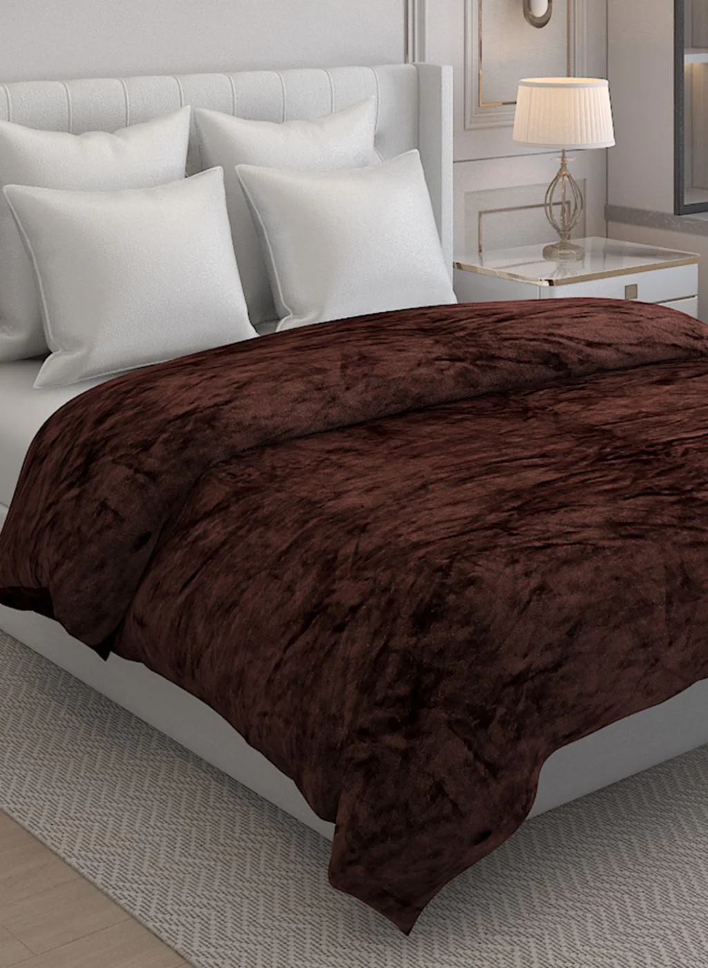 Printed Queen Blanket for AC Room - 240 GSM - Image 4