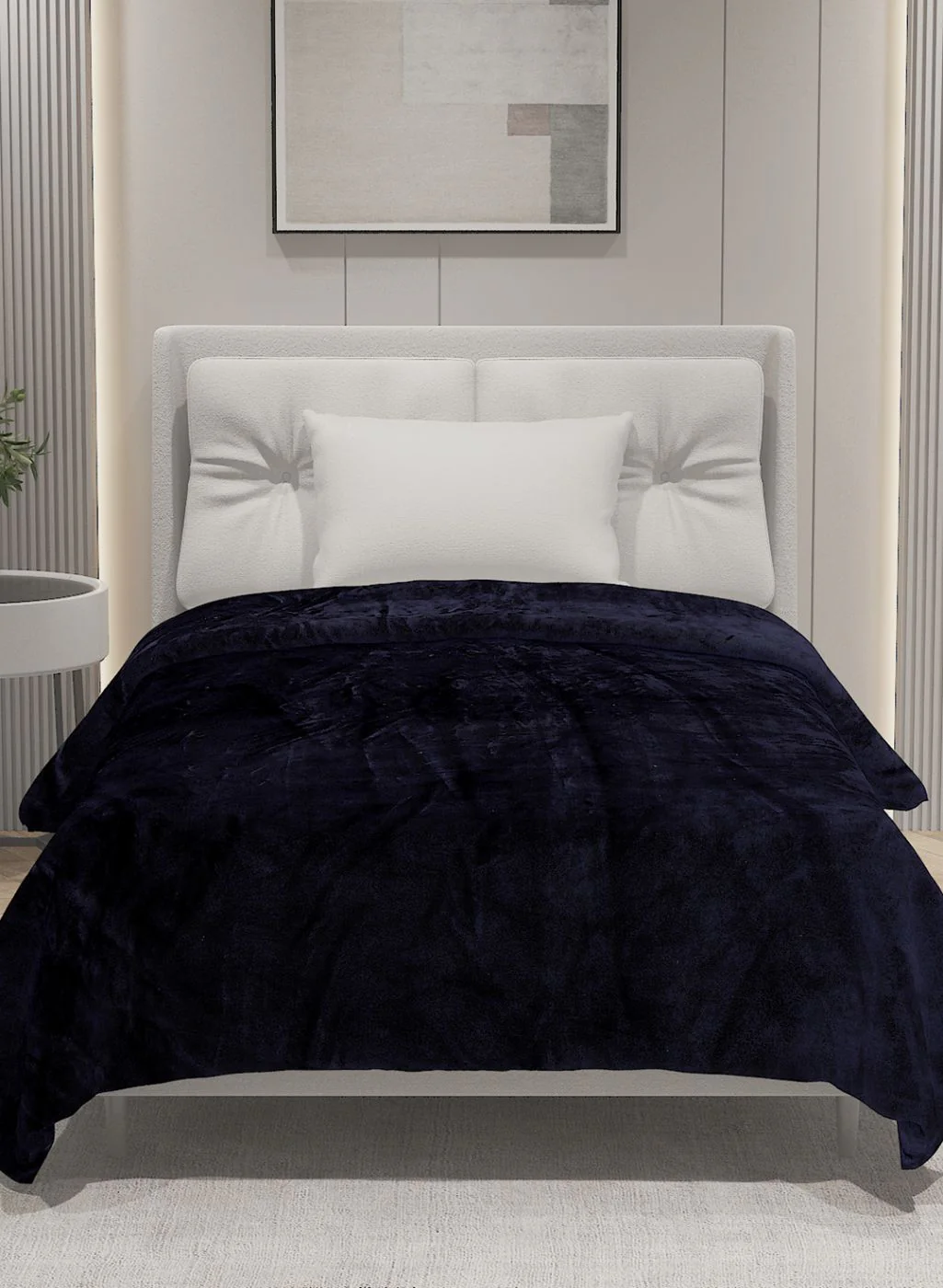 Printed Single Blanket for AC Room - 240 GSM - Image 2