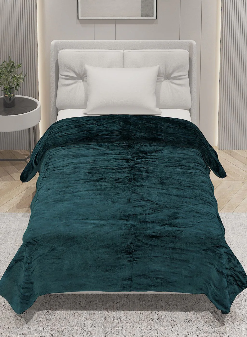Printed Single Blanket for AC Room - 240 GSM - Image 3