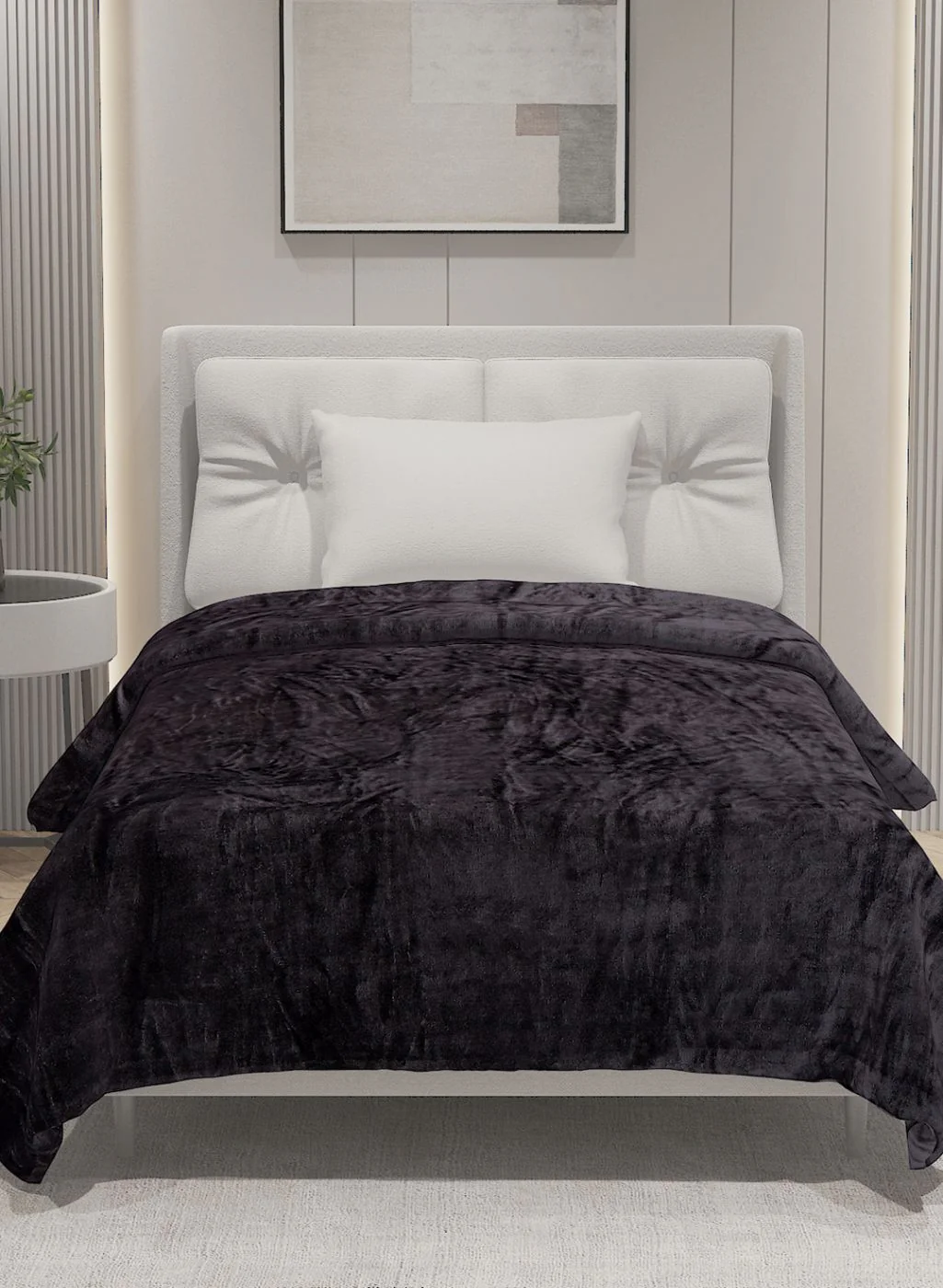 Printed Single Blanket for AC Room - 240 GSM - Image 2