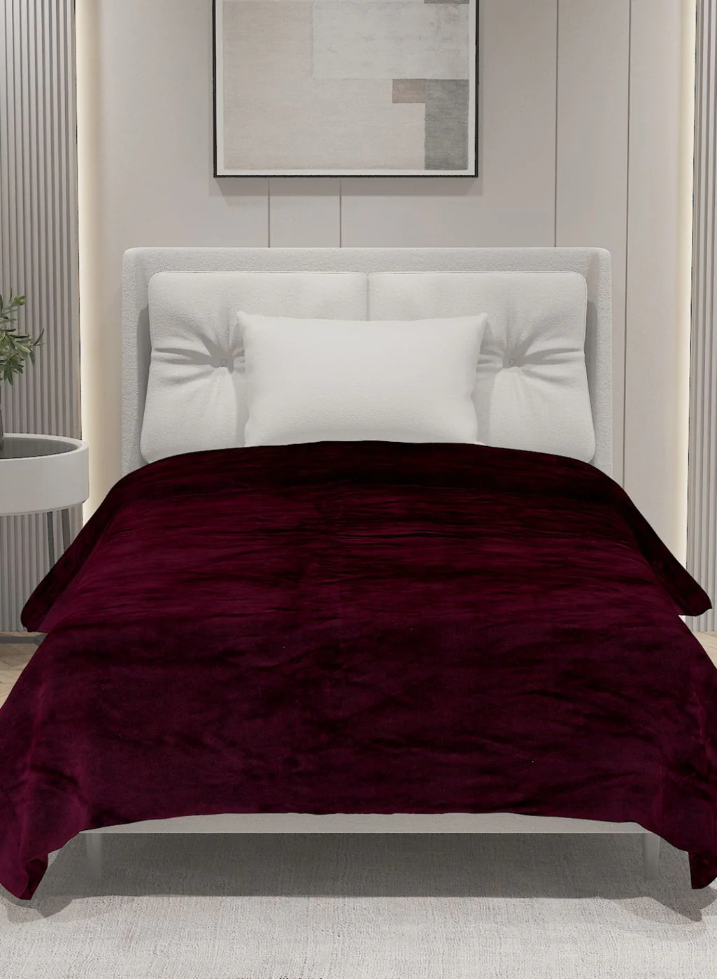 Printed Single Blanket for AC Room - 240 GSM - Image 2