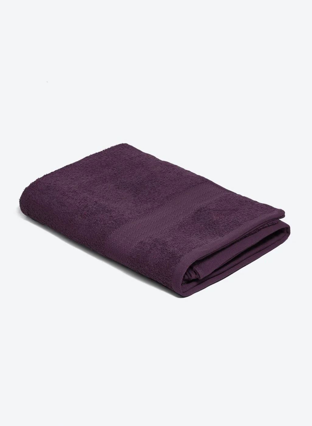 Purple Cotton 400 GSM Bath Towel - Image 2