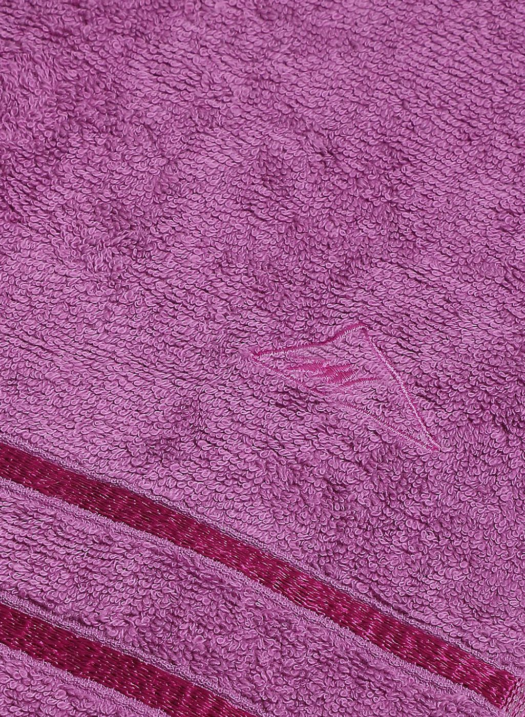 Purple & Teal Blue Cotton 525 GSM Towel Set Pack of 4 (2 Bath & 2 Hand Towels) - Image 5