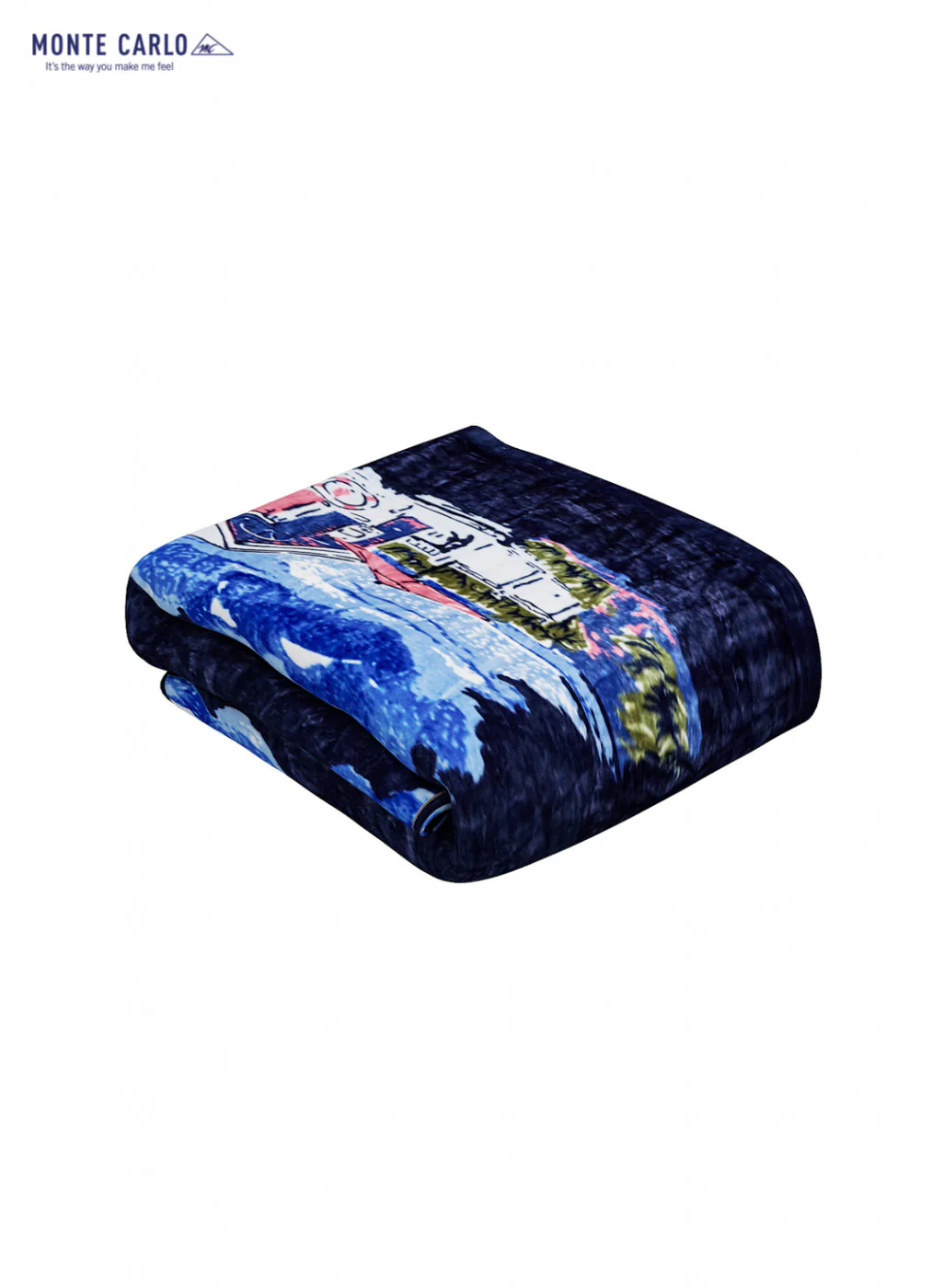 Single Bed Multicolor Mink Blanket - 1 Ply - Image 5