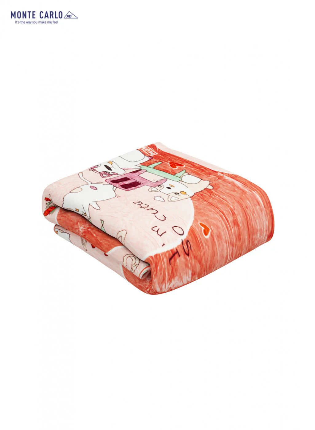 Single Bed Multicolor Mink Blanket - 2 Ply - Image 5