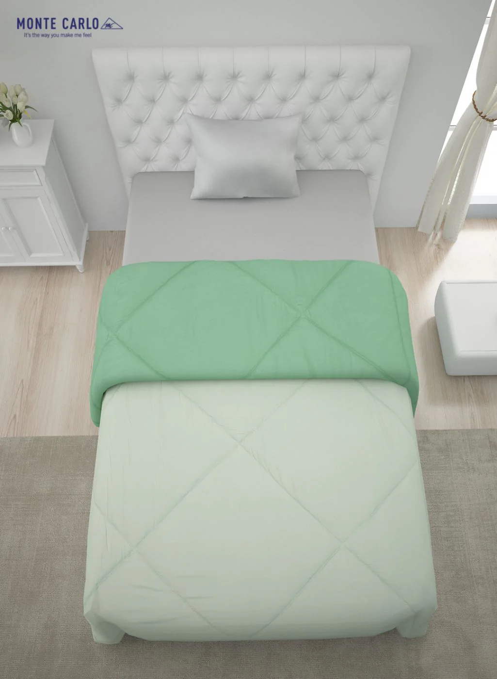 Solid Microfibre Single Comforter for Mild Winter - Image 5
