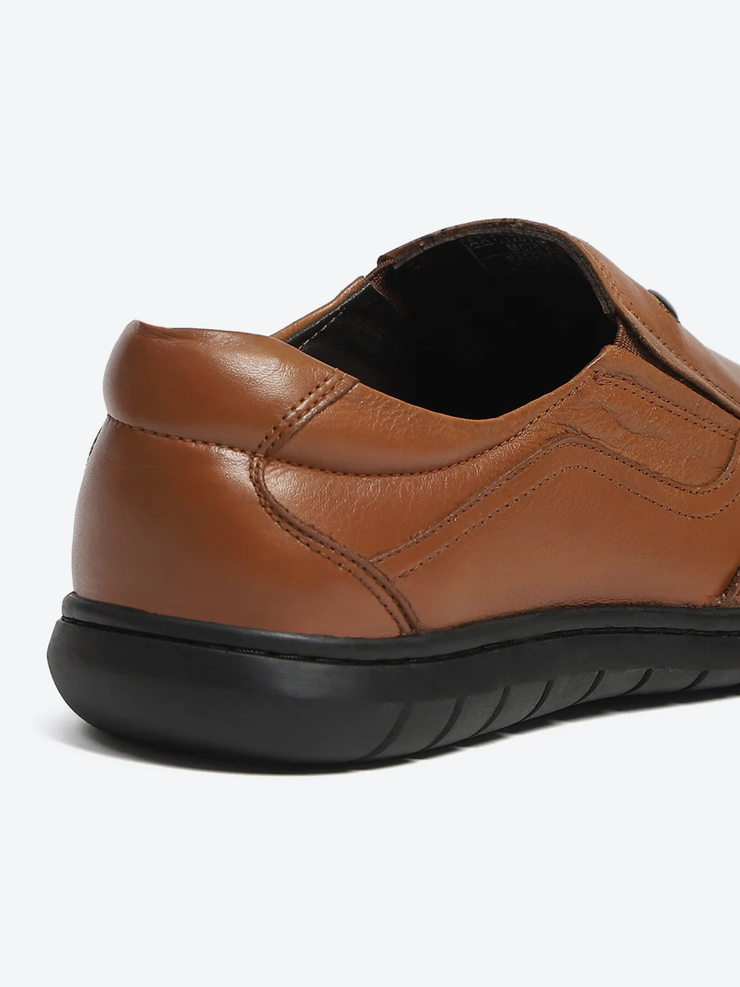 Monte Carlo Tan Comfortable Slip on Formal Shoes for Men - Image 9