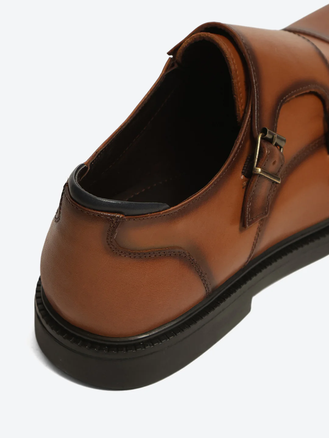 Monte Carlo Tan Double Monk Strap Formal Shoes for Men - Image 8