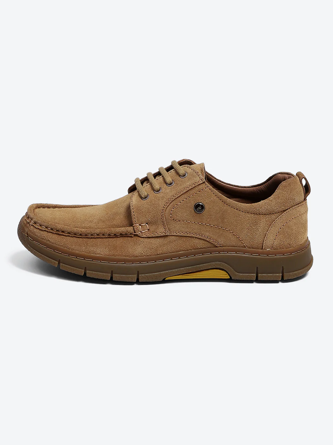 Monte Carlo Tan Moc-Toe | Comfortable Rugged & Everyday Casual Lace Up Style Shoe for Men - Image 4