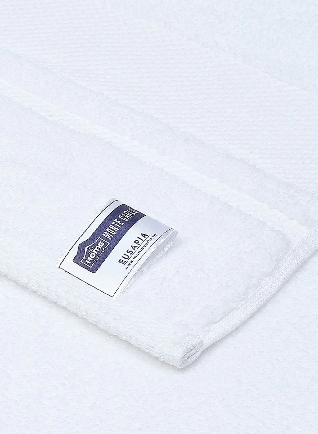 White Cotton 625 GSM Bath Towel - Image 4