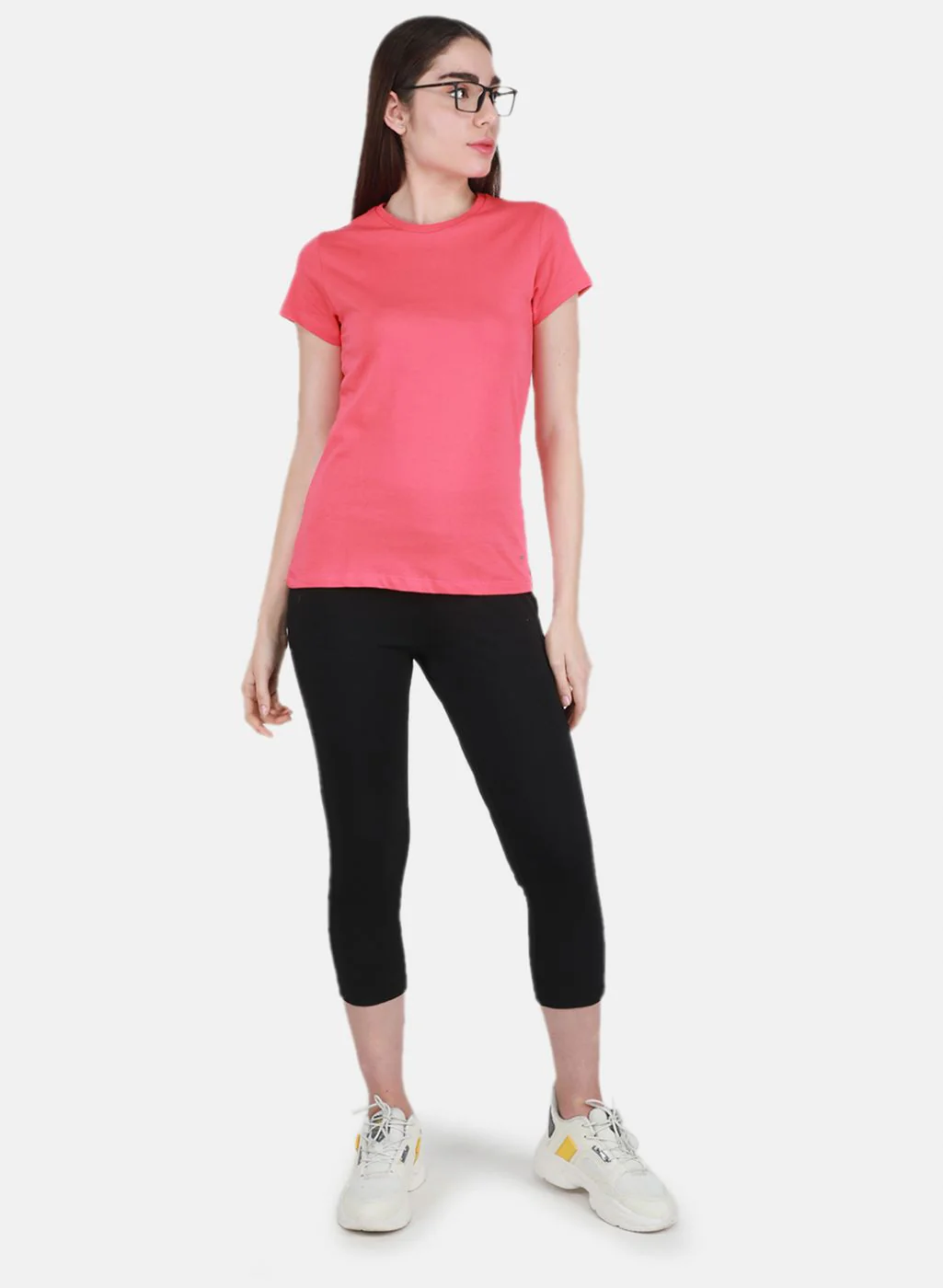 Women Aqua Blue & Pink Solid Top 2 Pc Set - Image 5