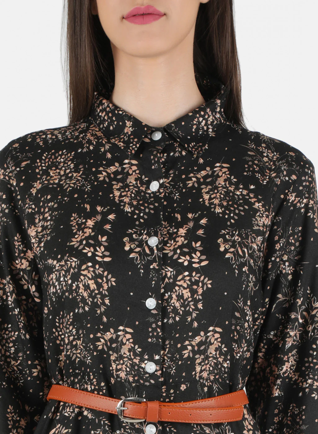 Women Black Printed Tunic - Image 5