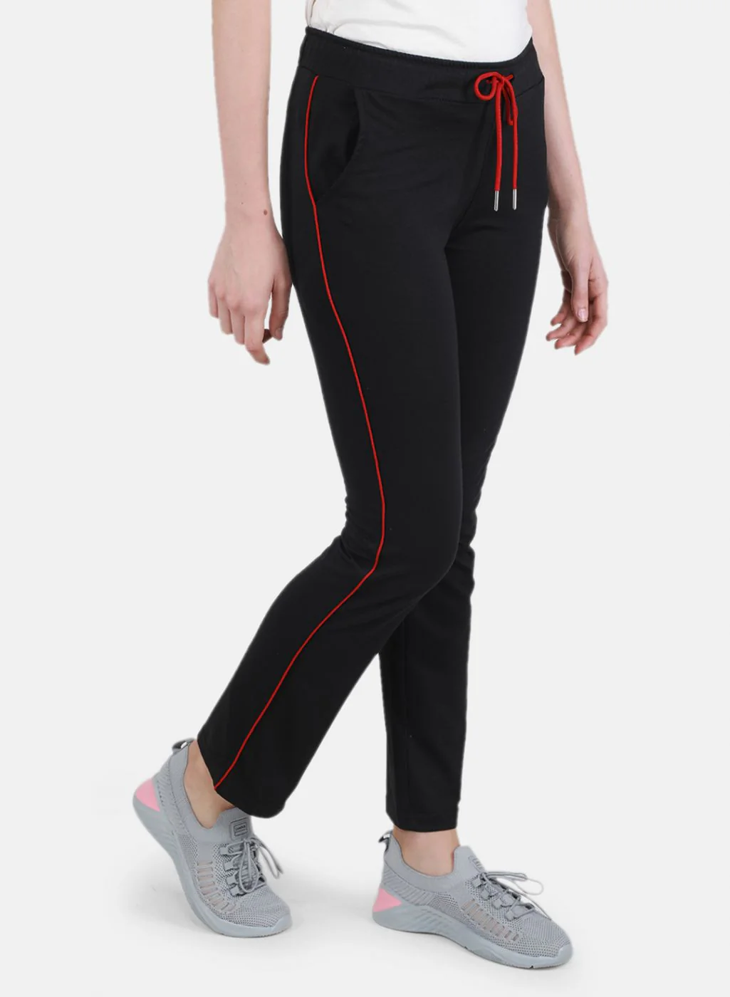Women Black Regular Fit Lower - Image 6