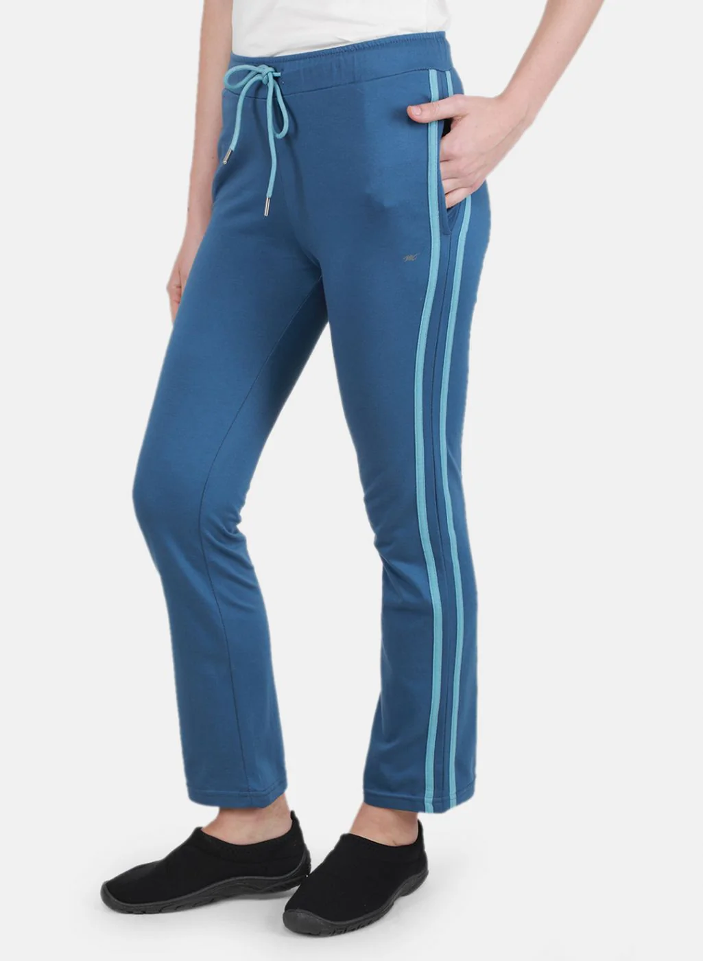Women Blue Regular Fit Lower - Image 2