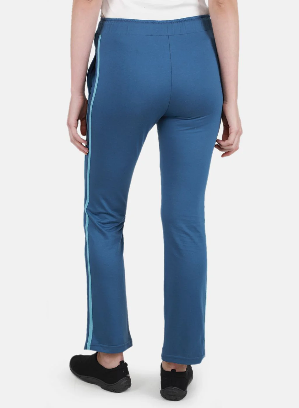 Women Blue Regular Fit Lower - Image 3