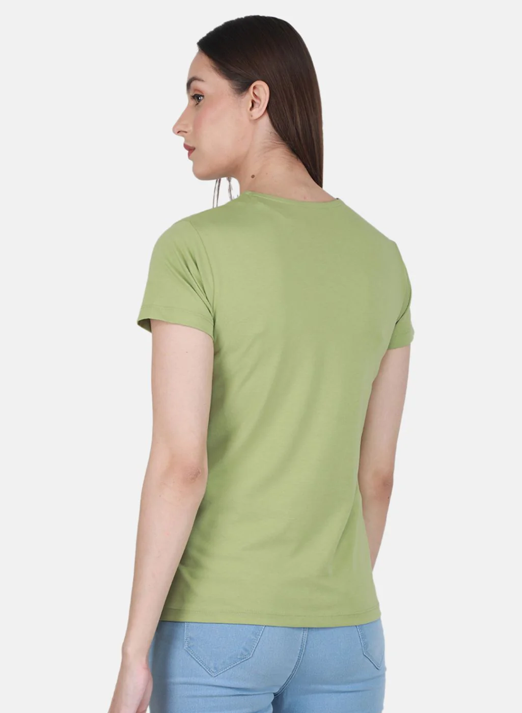 Women Green Printed Top - Image 3