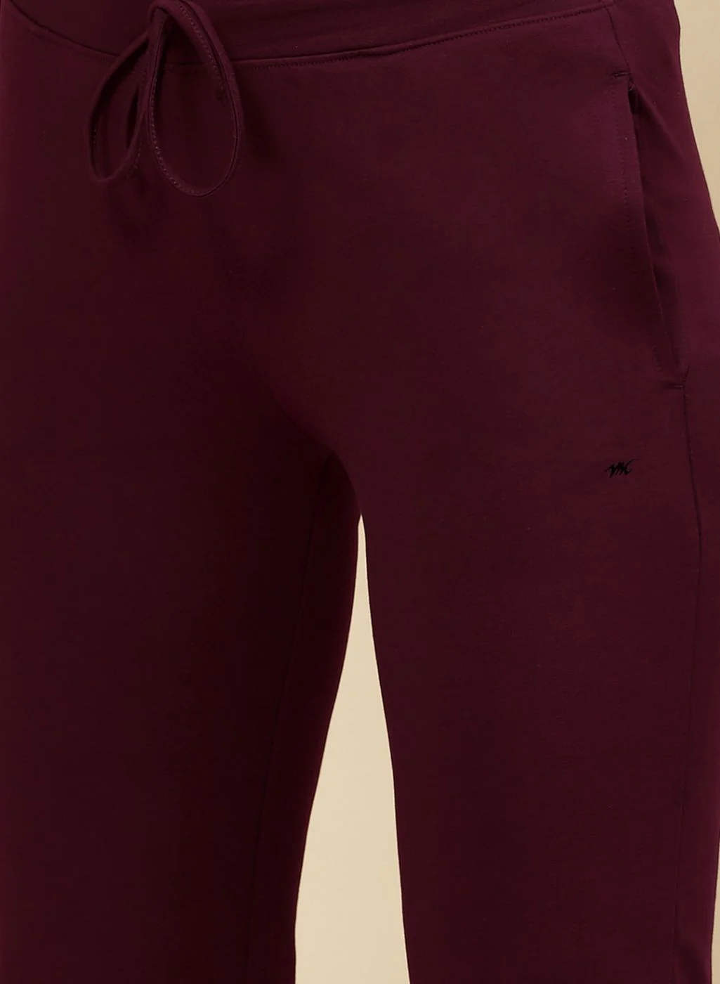 Women Maroon Regular Fit Lower - Image 6