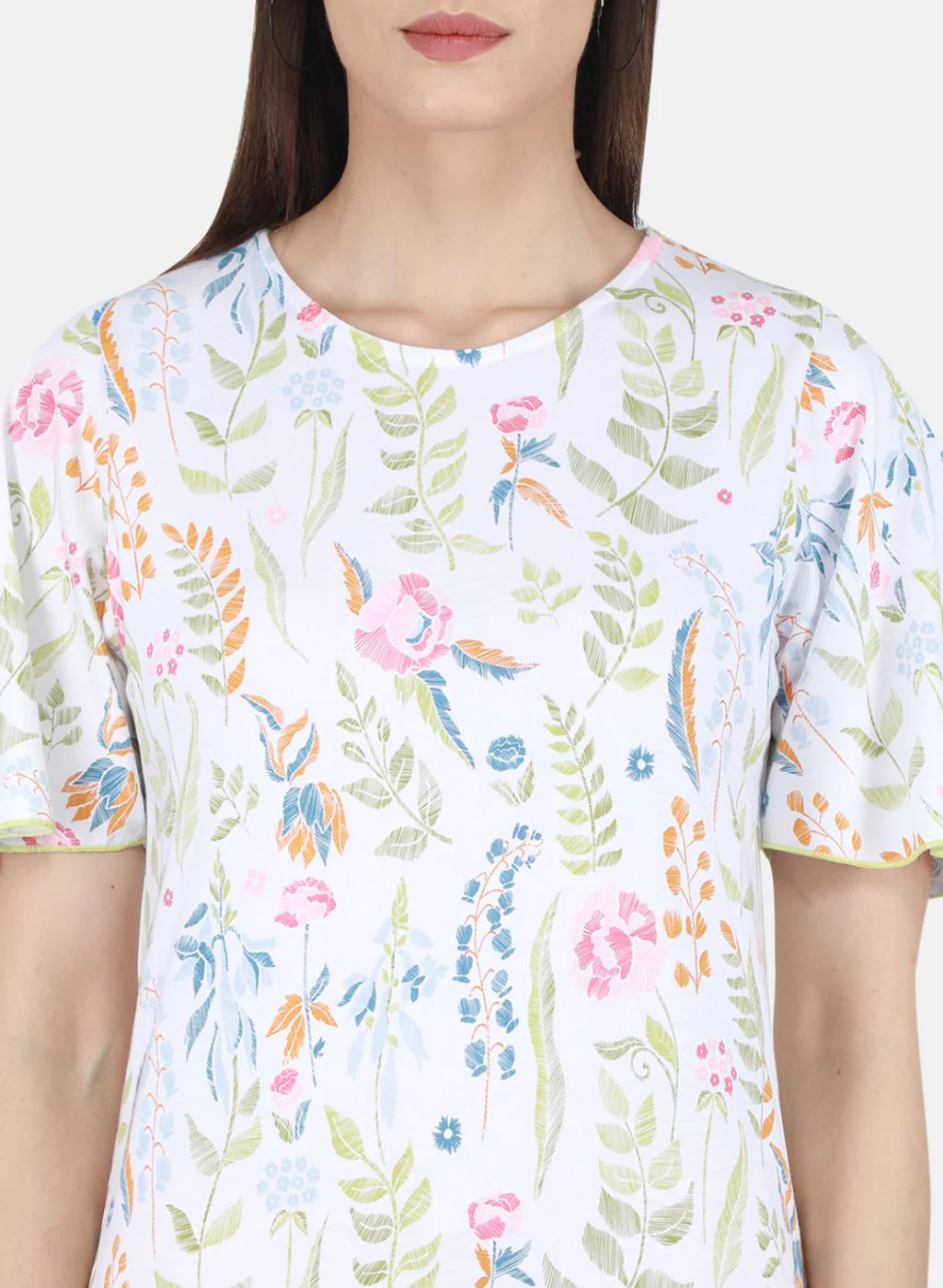 Women Multicolor Printed Lower Set - Image 6
