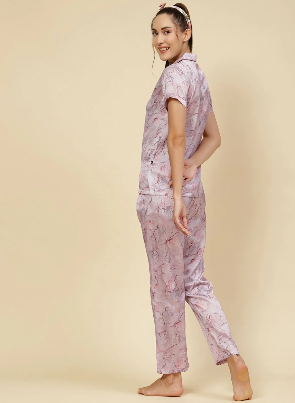 Women Multicolor Printed Lower Set - Image 5
