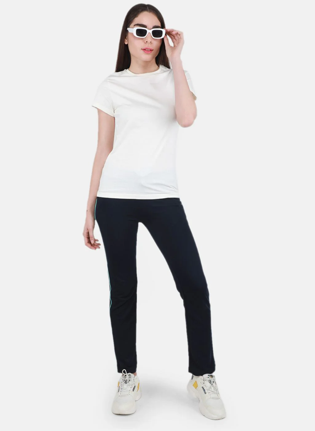 Women NAvy Blue Regular Fit Lower - Image 4