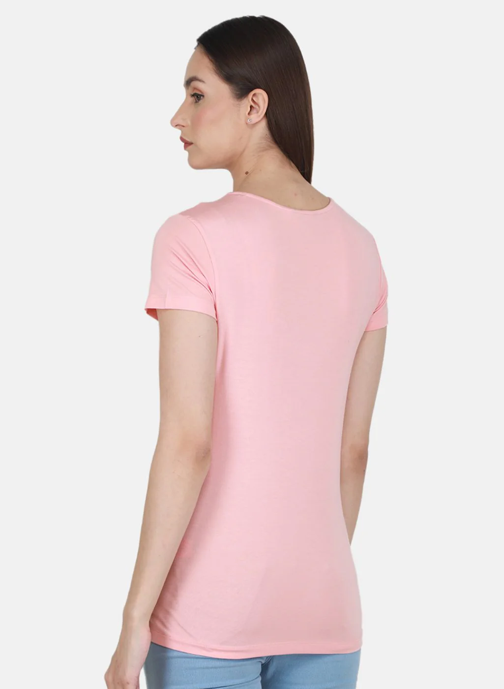 Women Peach Printed Top - Image 3