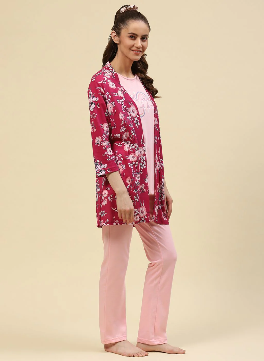 Women Pink Printed Combo Set - Image 5