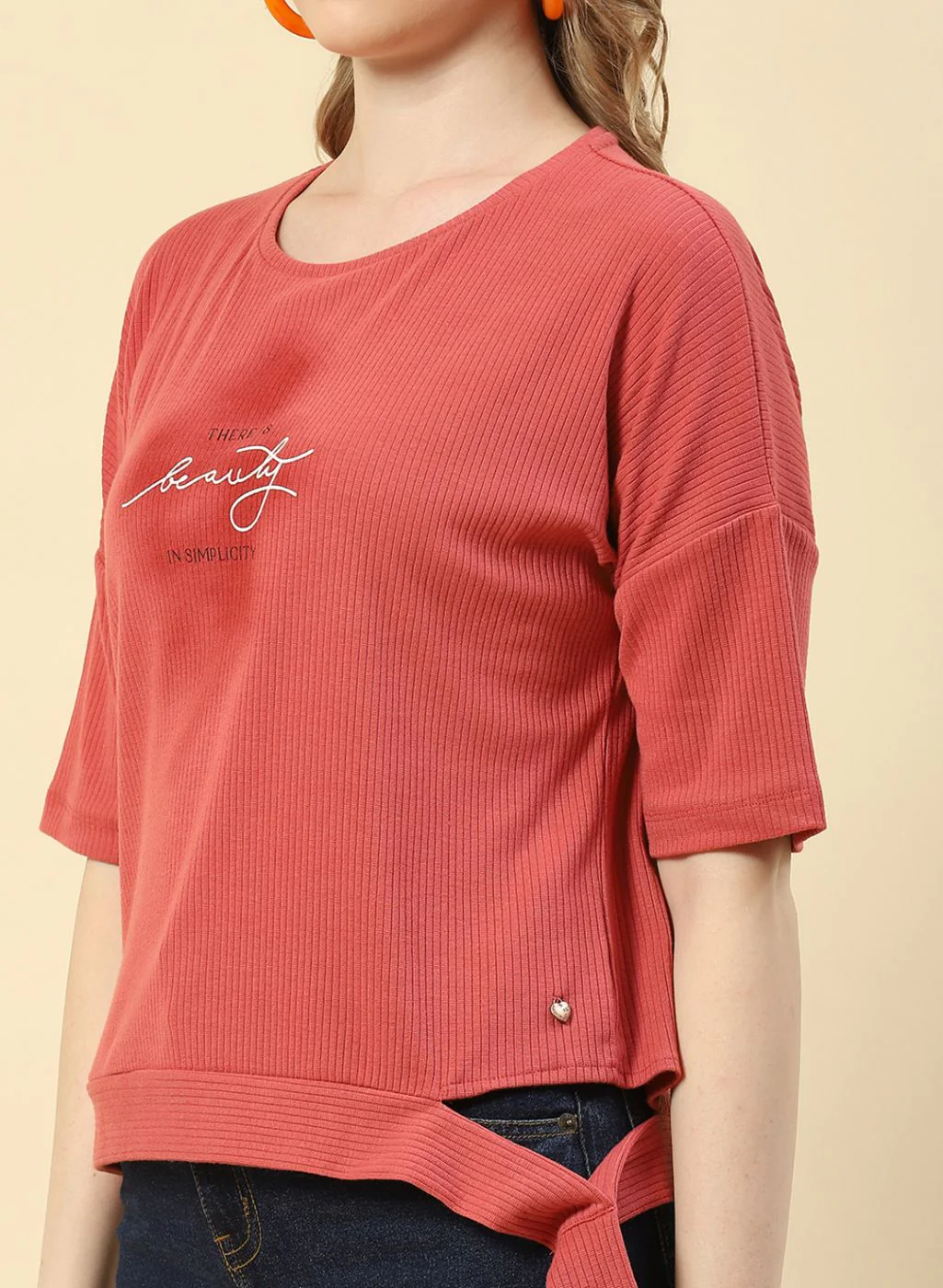 Women Pink Printed Top - Image 6