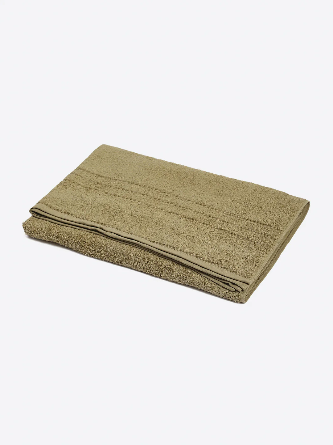 Olive Cotton Solid 350 GSM Car Towel (Soho) - Image 2