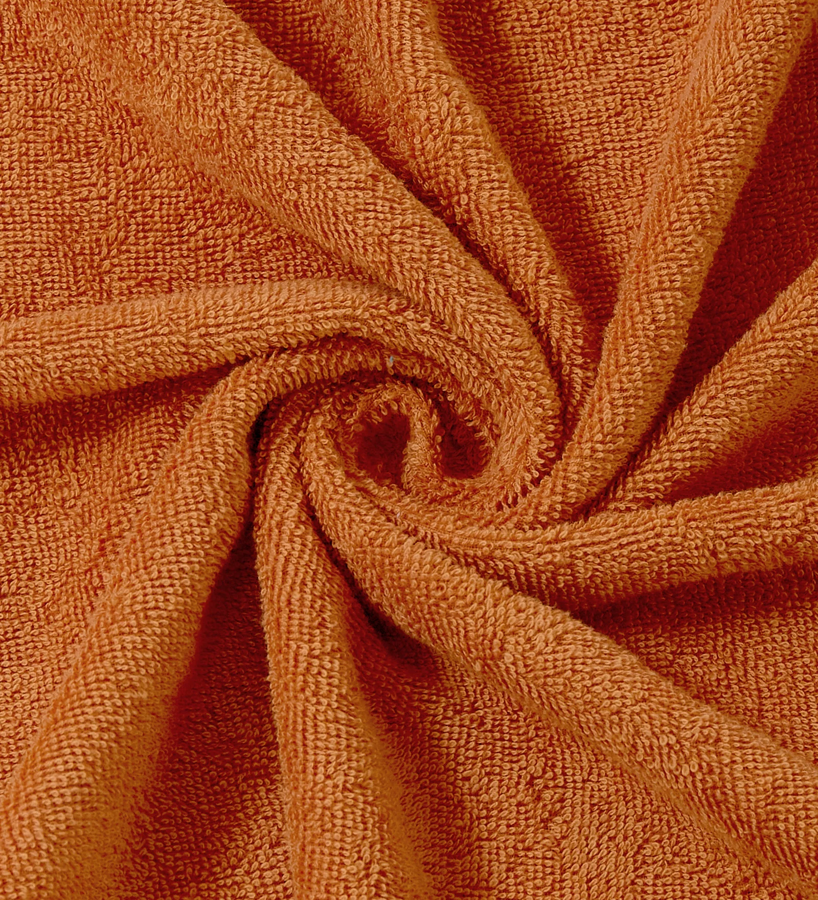 Orange Pure Cotton Solid 380 GSM Bath Towel 1 Piece (Jazz Collection) - Image 7