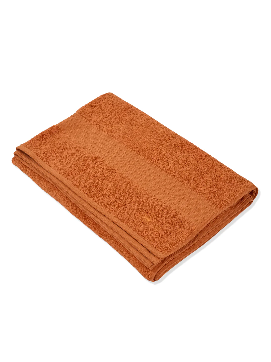 Orange Pure Cotton Solid 380 GSM Car Towel 1 Piece (Jazz Collection) - Image 3