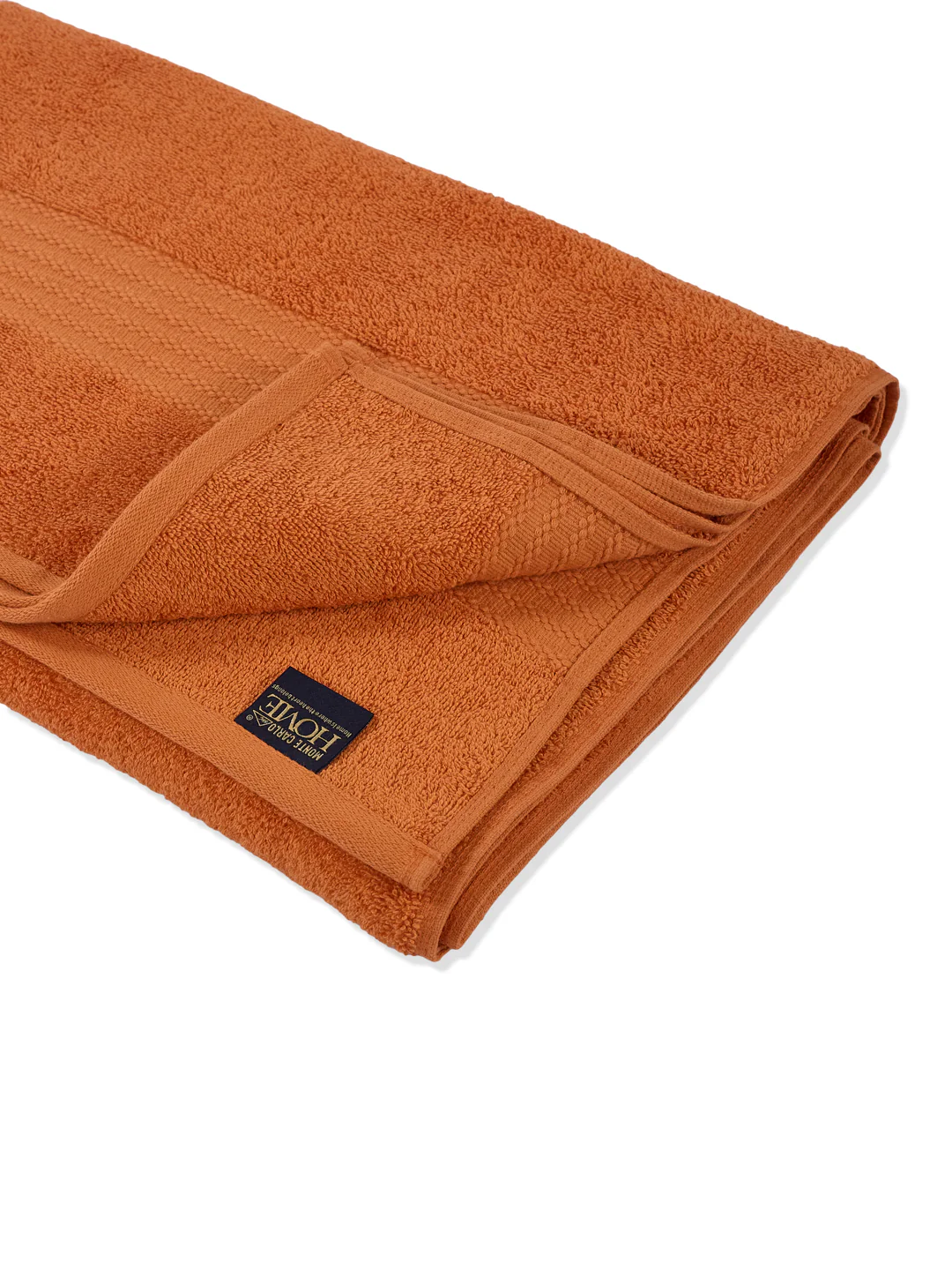 Orange Pure Cotton Solid 380 GSM Car Towel 1 Piece (Jazz Collection) - Image 4