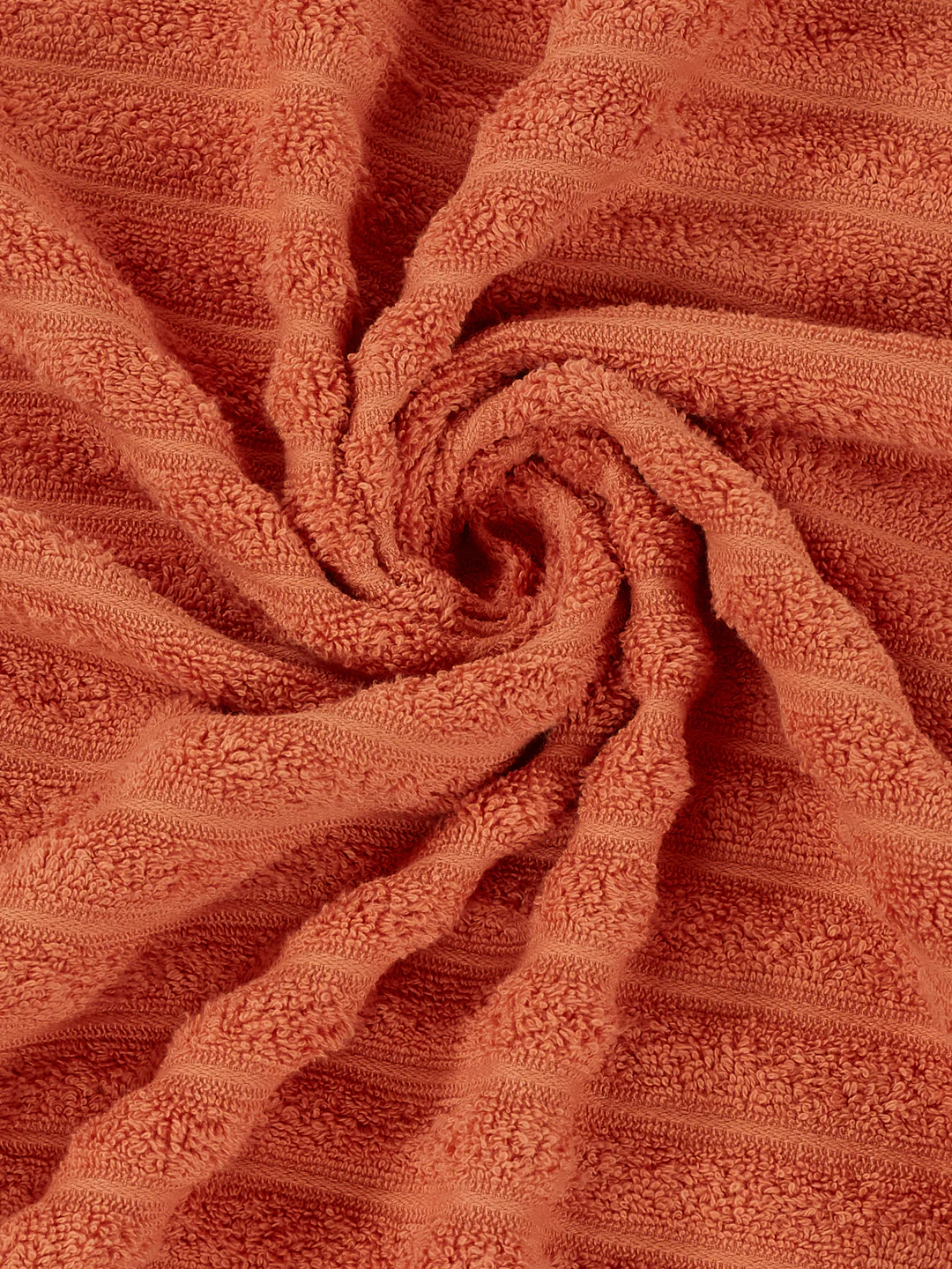 Orange & Yellow 100% Cotton Solid 500 GSM Bath Towel Sensations 4 Pc Set Gifting Box Pack - Image 12