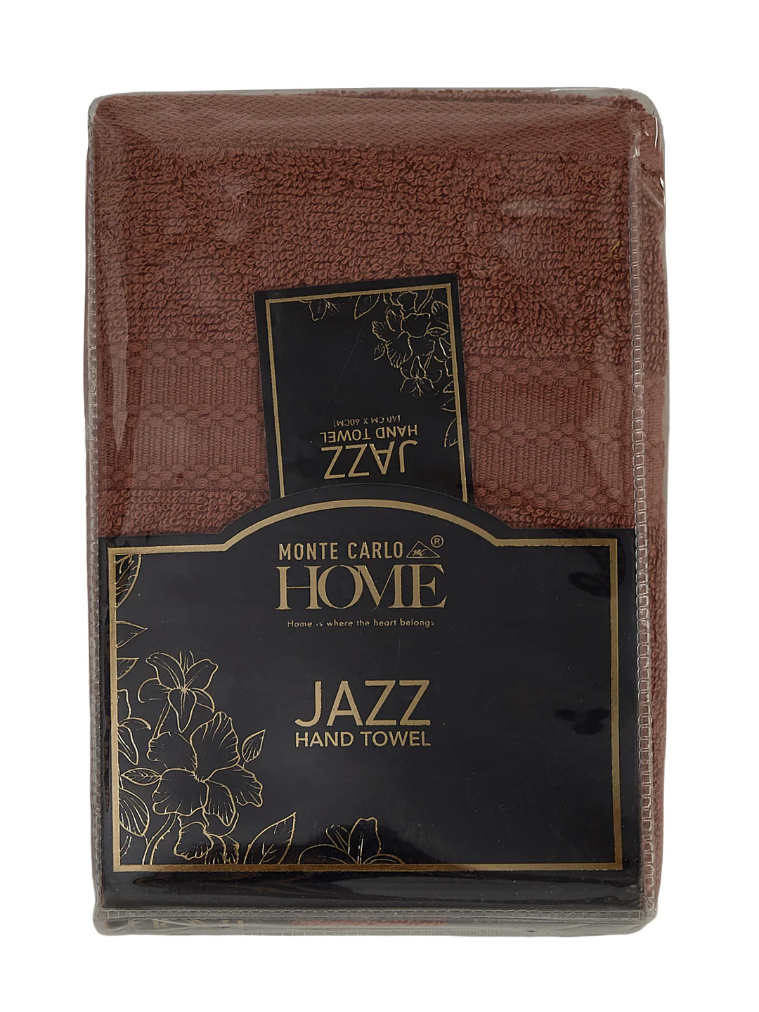 Peach Pure Cotton Solid 380 GSM Hand Towel 2 Pc Set (Jazz Collection) - Image 11