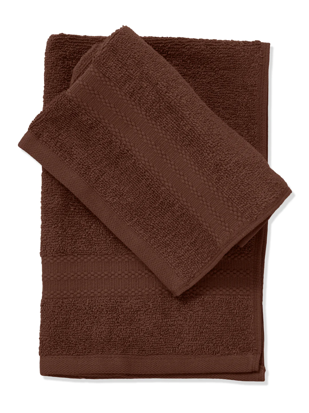 Peach Pure Cotton Solid 380 GSM Hand Towel 2 Pc Set (Jazz Collection) - Image 5