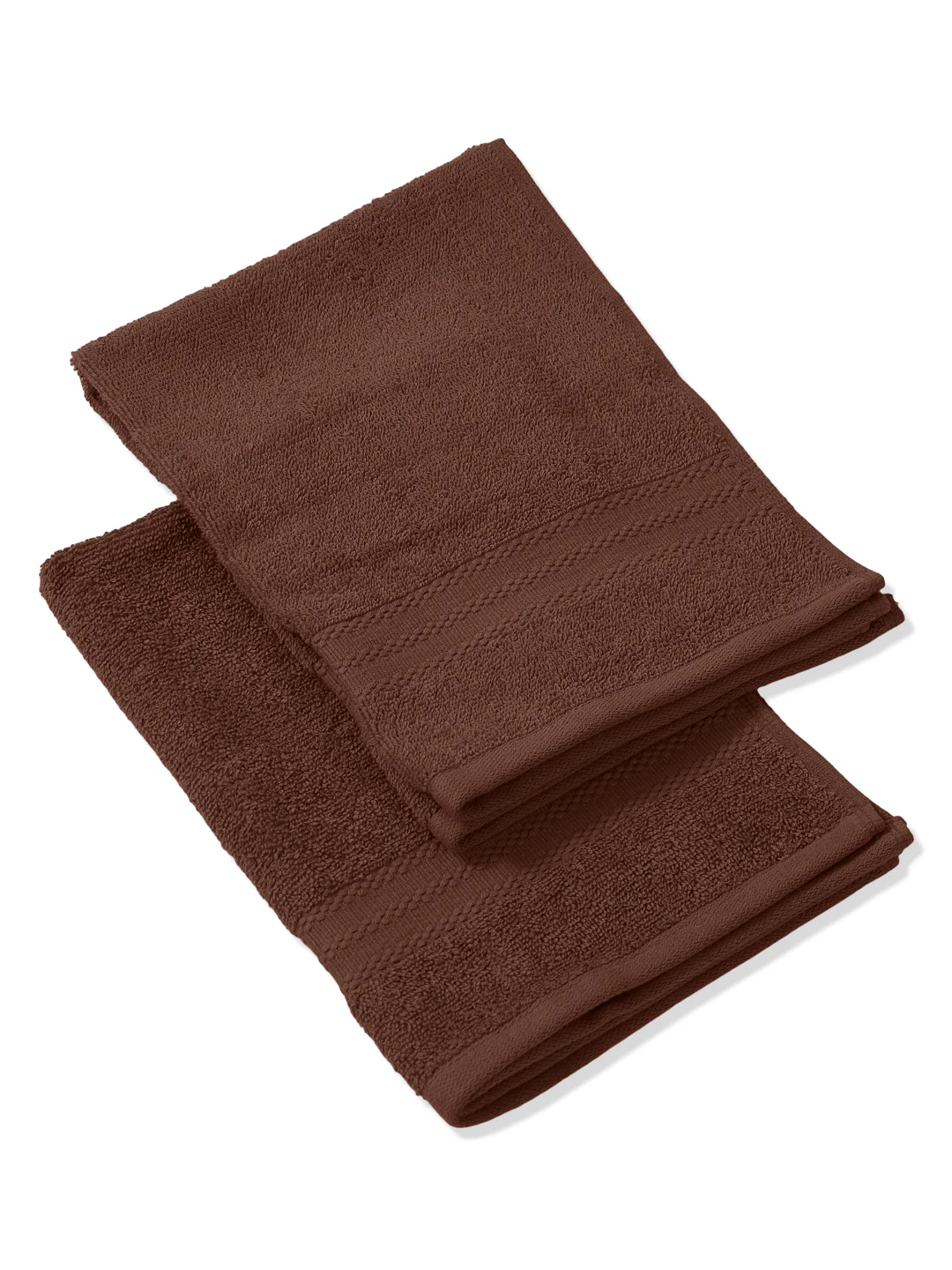 Peach Pure Cotton Solid 380 GSM Hand Towel 2 Pc Set (Jazz Collection) - Image 6