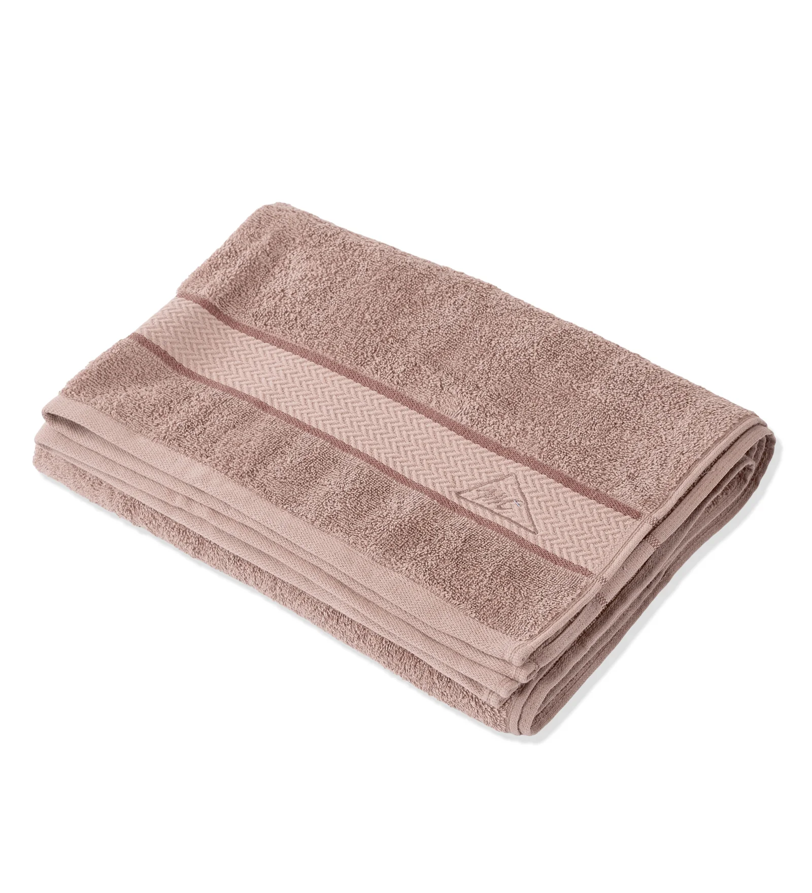 Peach Pure Cotton Solid 450 GSM Bath Towel 1 Piece (Oasis Collection) - Image 4